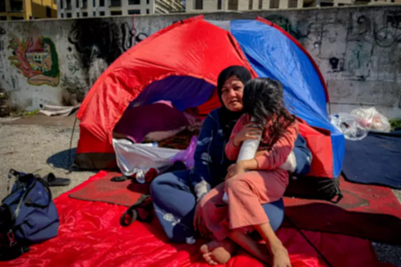 Forgotten Victims of Israeli Bombing in Beirut Hold Little Hope for Trump's Peace Talk