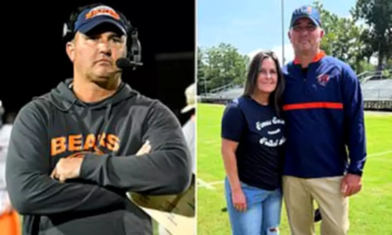 Fugitive Football Coach Accused of Sending Explicit Photos to Teen Student