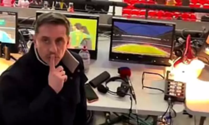 Gary Neville Silences Abusive Fan After Manchester City's Carabao Cup Victory