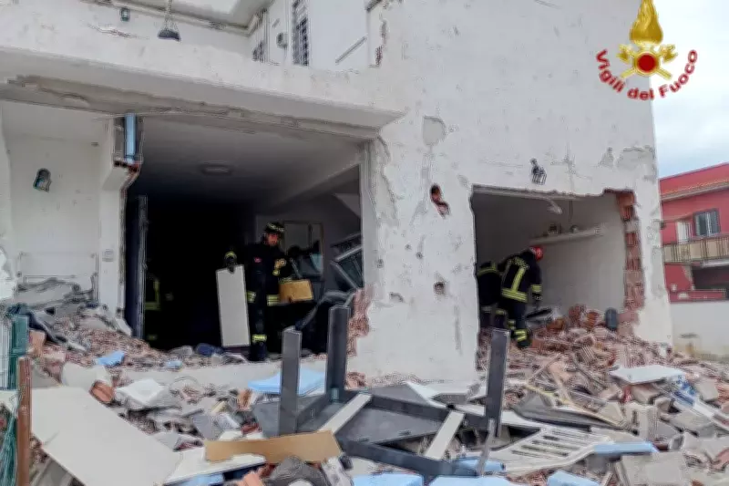 Gas Explosion in Rome Destroys Building, Leaves Three Critically Injured