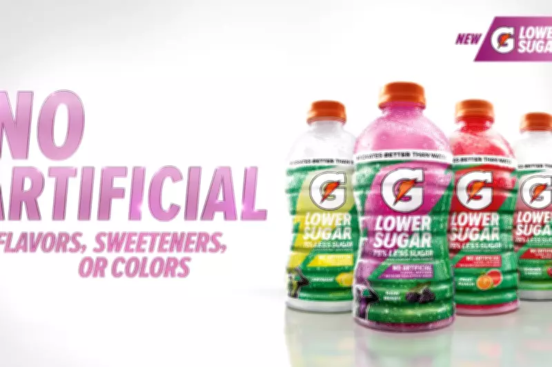 Gatorade Launches Lower Sugar Drink Without Artificial Colours