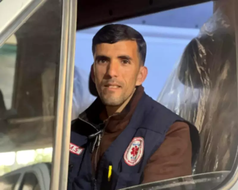 Gaza Volunteer Ambulance Driver Killed in Drone Strike Despite Ceasefire