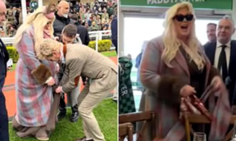 Gemma Collins' Cheltenham Mishap: Mud-Soaked Skirt and £20k Win