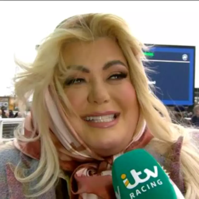Gemma Collins Wins Big at Cheltenham Festival and Jokes About Buying Racecourse