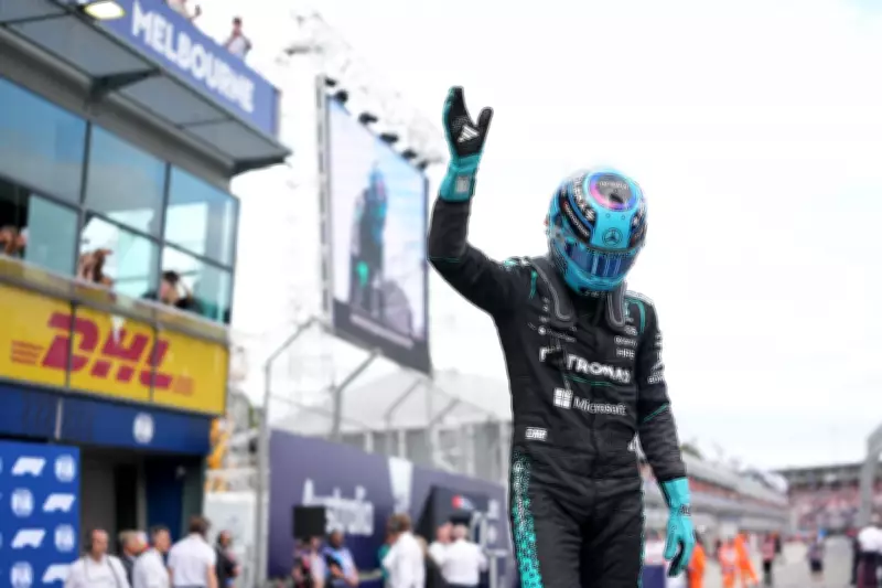 George Russell Secures Dominant Pole as Mercedes Shine in Melbourne Qualifying