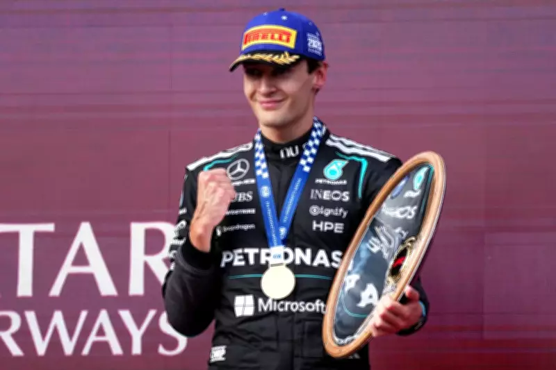 George Russell Triumphs in Chaotic Australian GP After Ferrari Strategy Blunder