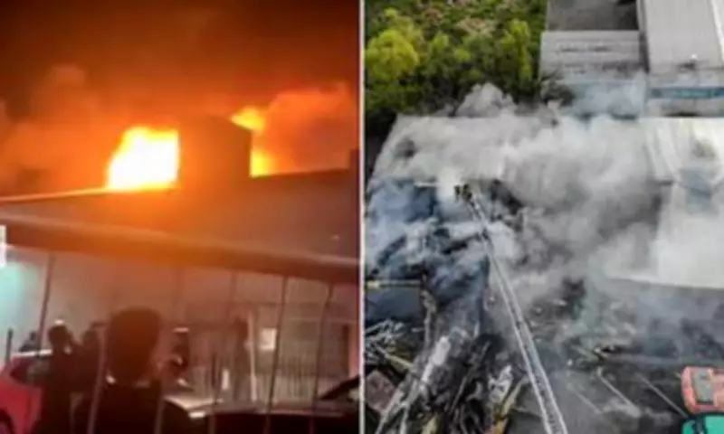 German Nightclub Inferno Forces Hundreds to Flee as Building Destroyed