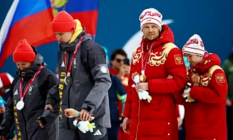 German Paralympians Turn Backs on Russian Rivals in Medal Ceremony Protest