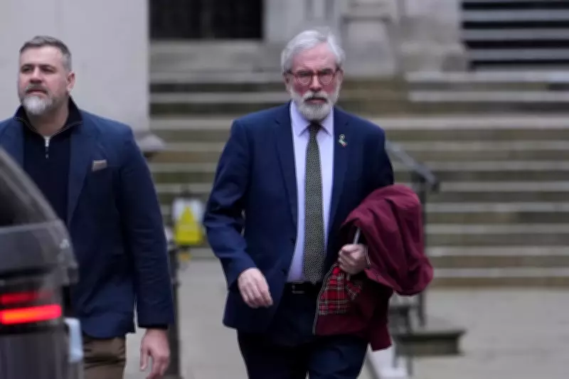 Gerry Adams IRA Lawsuit Dropped as Victims End Symbolic £1 Claim