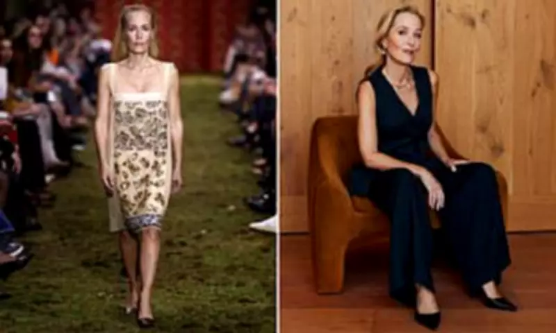 Gillian Anderson's Dual Fashion Triumph: Miu Miu Runway and M&S Role