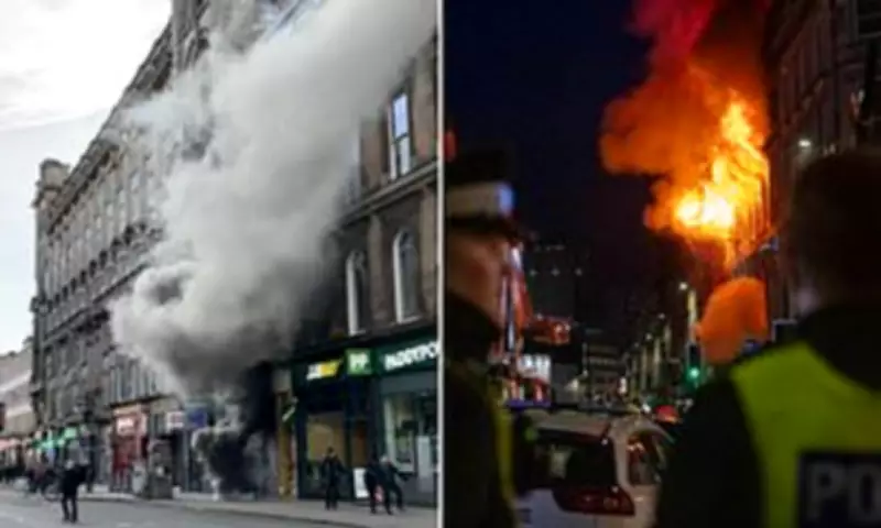 Glasgow Central Station Area Devastated by Major Vape Shop Fire