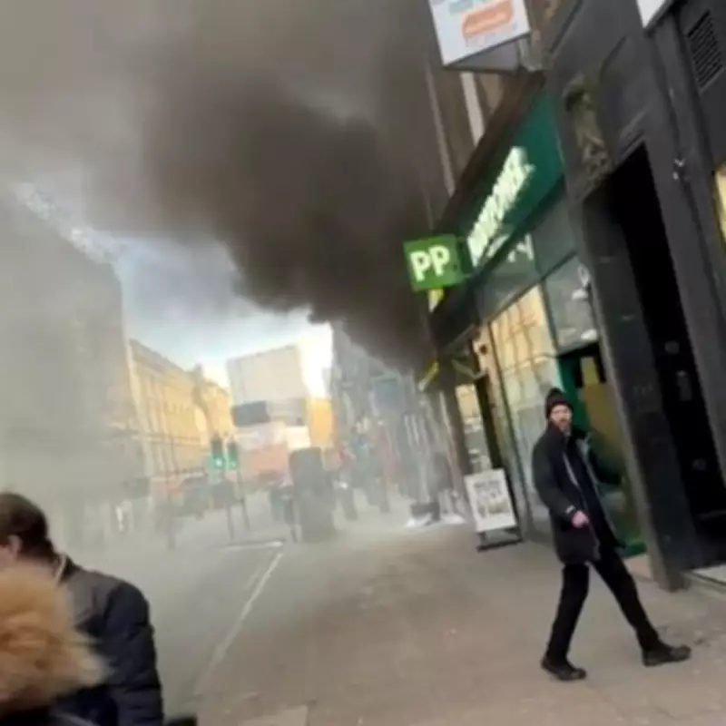 Glasgow Vape Shop Fire: Bystanders Rush In Before Massive Explosion
