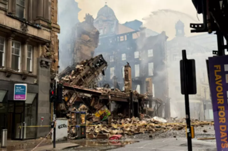 Glasgow's Historic Building Suffers Further Collapses After Devastating Fire
