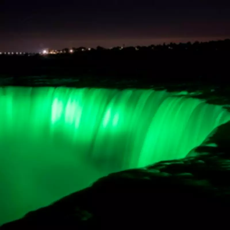 Global Landmarks Shine Emerald for St Patrick's Day Celebrations