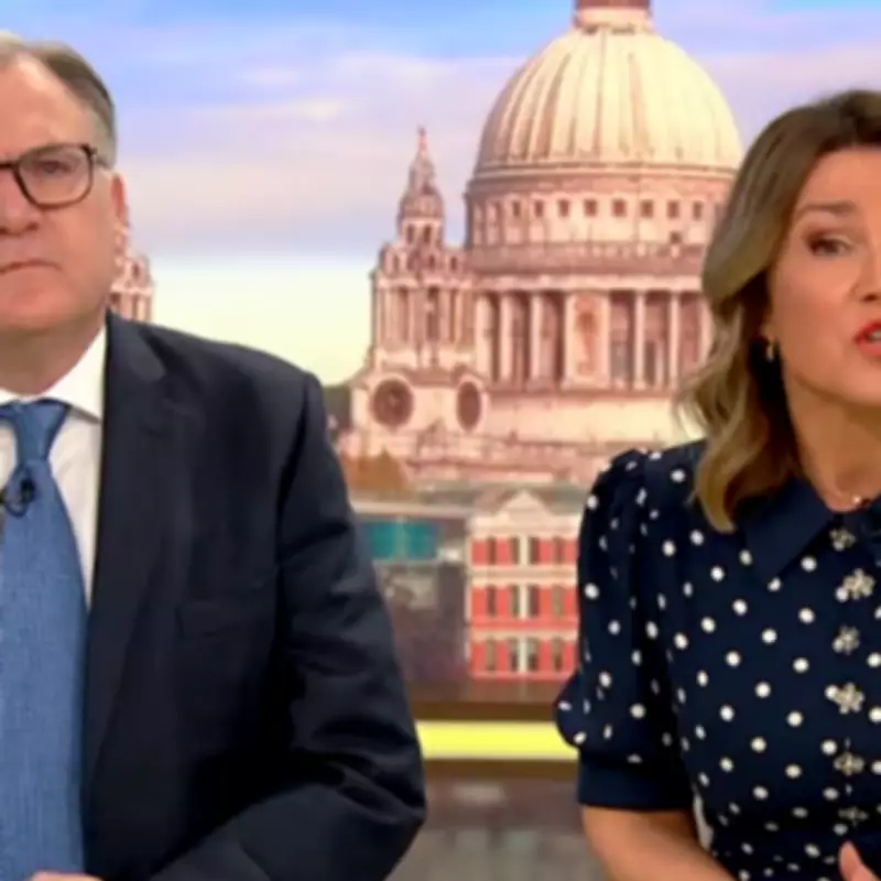 GMB Interrupted for Breaking News on Rihanna Beverly Hills Shooting