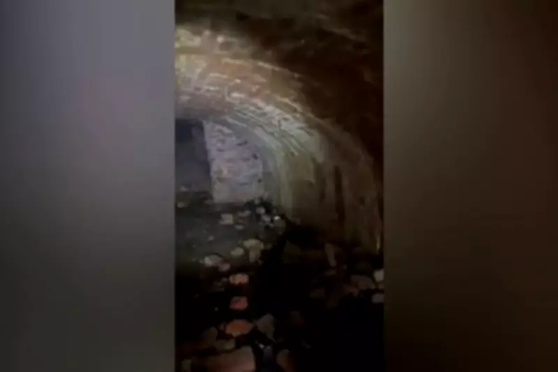 Golf Course Sinkhole Uncovers Hidden 19th-Century Wine Cellar in Manchester