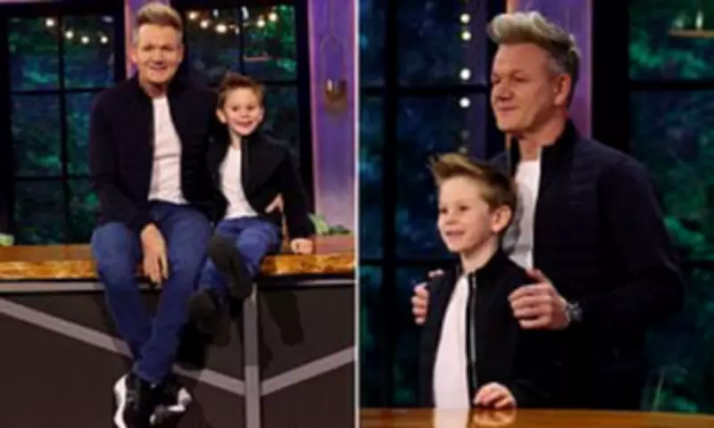 Gordon Ramsay Brings Son Oscar to Next Level Chef for Special Father-Son Episode