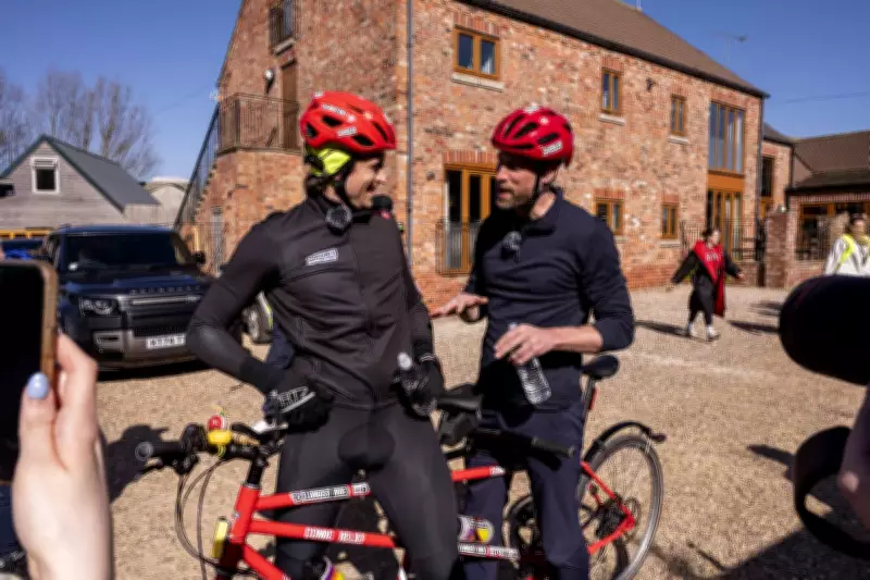 Greg James Credits Prince William's 'Royal Glutes' After Completing 1,000km Comic Relief Ride