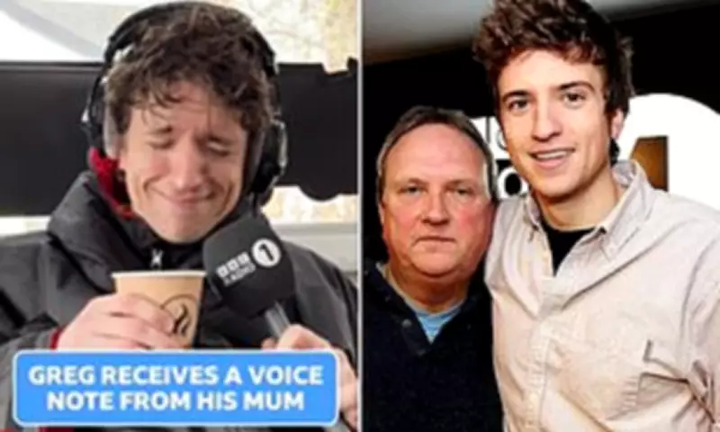 Greg James Moved to Tears by Mother's Voice Note During Red Nose Day Challenge