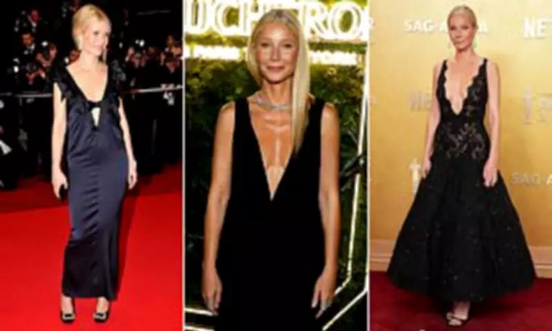 Gwyneth Paltrow's Red Carpet Formula: The Plunging V-Neckline She's Worn for Decades