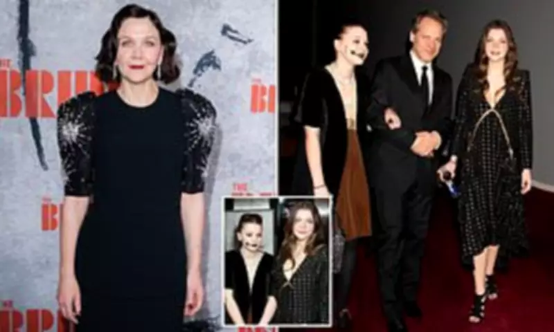 Gyllenhaal-Sarsgaard Family Attends 'The Bride!' Premiere in NYC