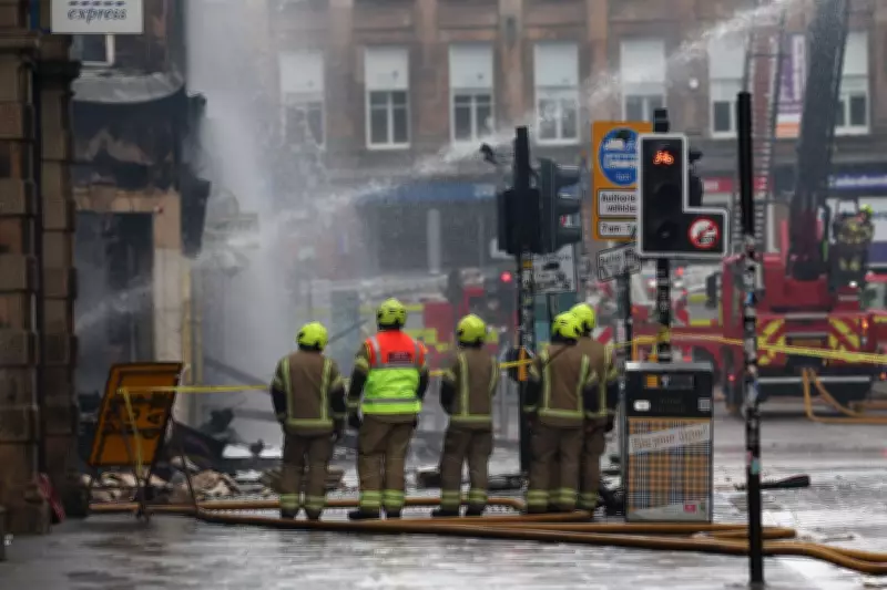 Hairdresser's Harrowing Escape from Glasgow Blaze That Destroyed His Salon