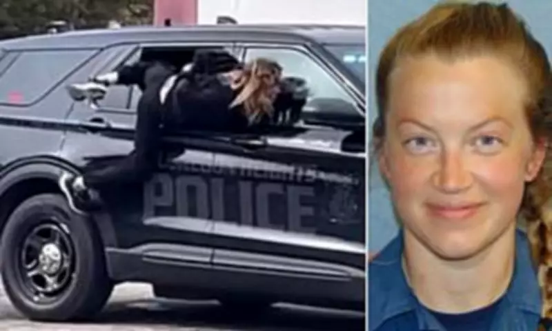 Handcuffed Woman's Daring Escape from Police Car Caught on Viral Video