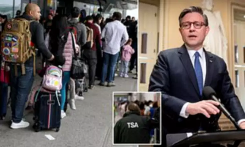 Hardline House Republicans Revolt Against Senate Shutdown Plan, Airport Chaos Continues