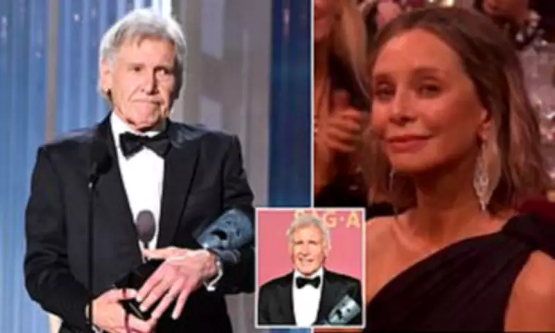 Harrison Ford Tearfully Accepts Life Achievement Award at 32nd Actor Awards