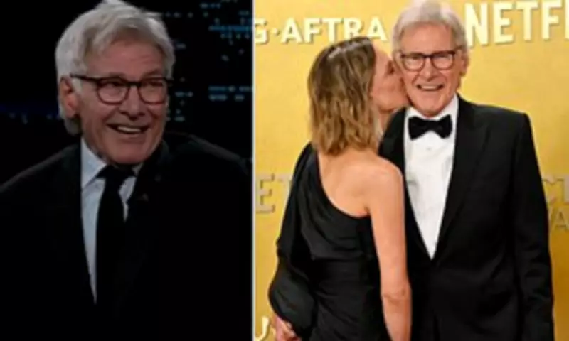 Harrison Ford's Playful Confession on Kimmel Show Sparks Laughter and Applause