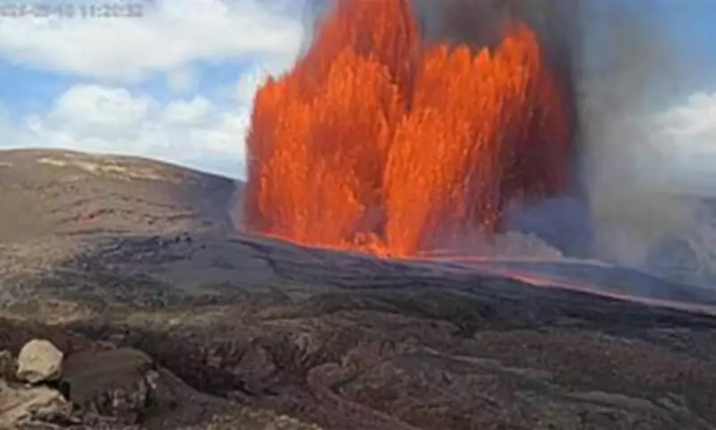 Hawaii's Kilauea Volcano Erupts, Spewing Lava and Football-Sized Debris