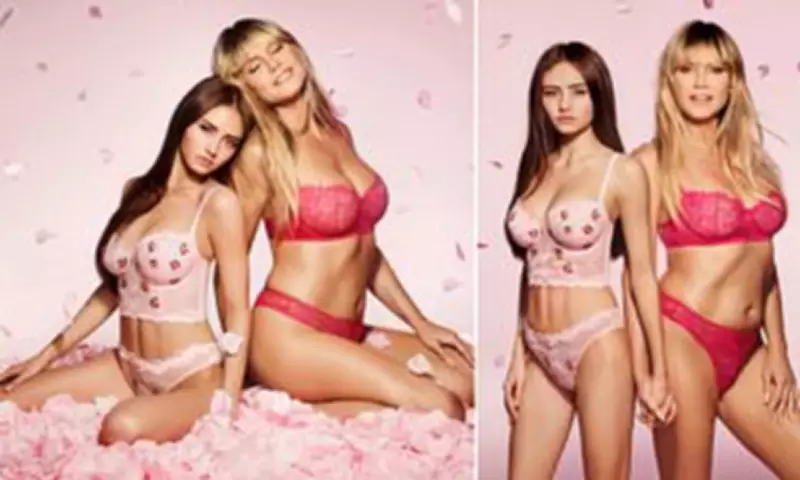 Heidi Klum and Daughter Leni Defy Critics with New Lingerie Campaign