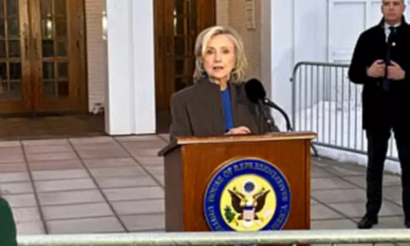 Hillary Clinton Storms Out of Epstein Deposition After Photo Leak