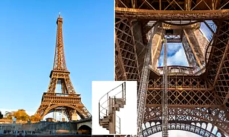 Historic Eiffel Tower Staircase Fragment Heads to Auction in Paris