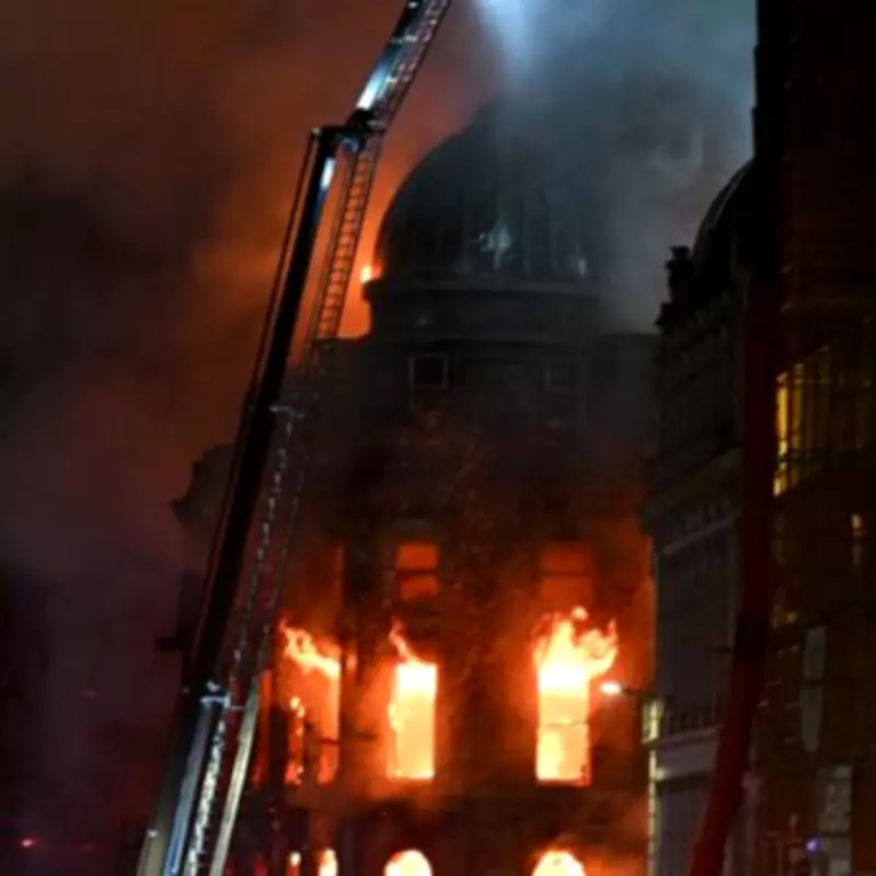 Historic Glasgow Building Suffers Further Collapse After Major Blaze