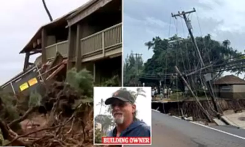 Historic Hawaii Floods Trigger Condo Collapse as Kona Low Storm Ravages Maui
