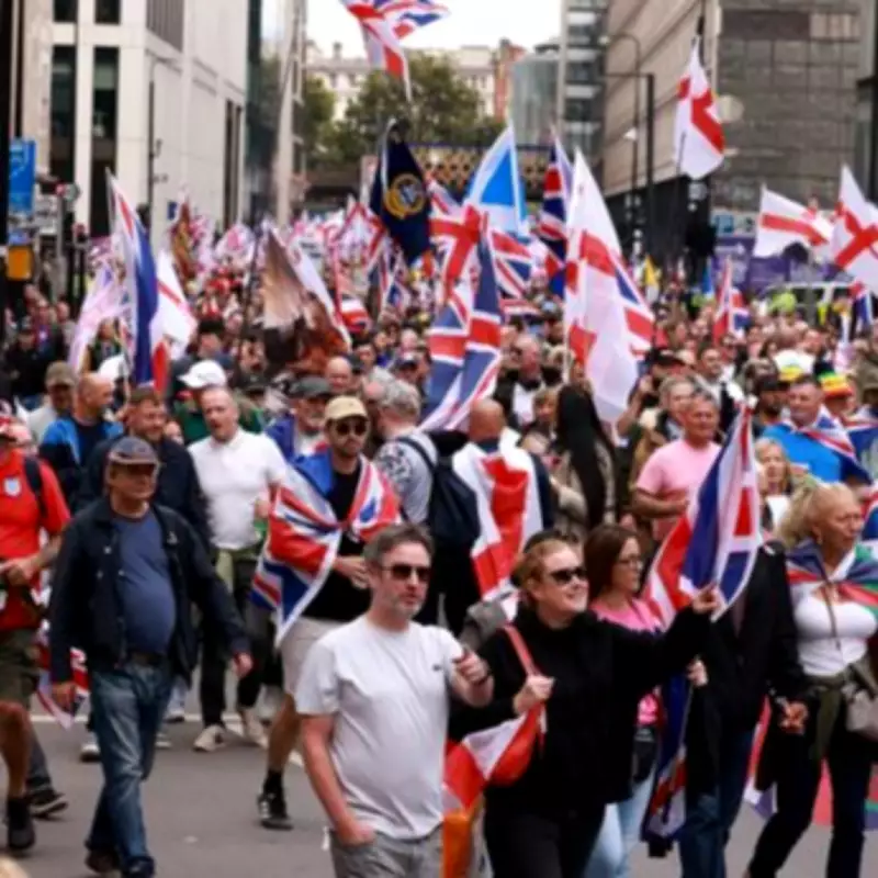 History Teacher Joins Major London March Against Far-Right Threat in UK