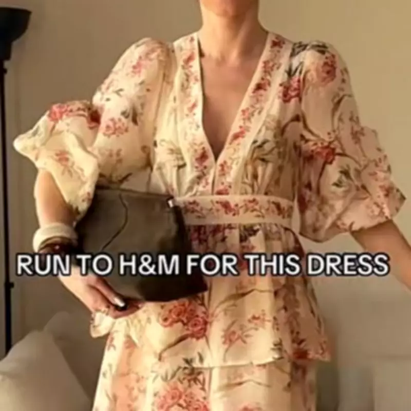 H&M's £44 Floral Dress Predicted to Become Spring 2026's Viral Hit