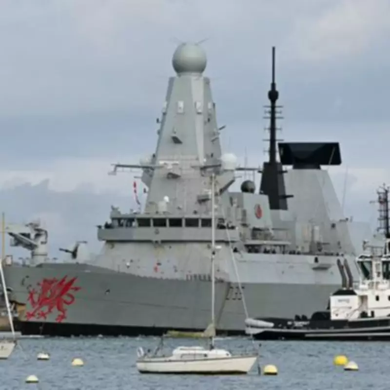 HMS Dragon Spent Three Days in Channel Before Cyprus Deployment