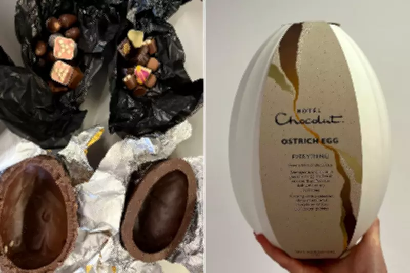 Hotel Chocolat's £90 Ostrich Egg: A Mammoth Easter Treat Reviewed