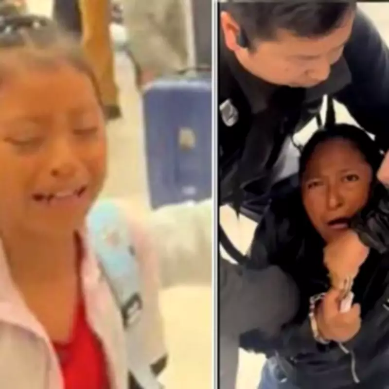 ICE Agents Detain Mother at San Francisco Airport as Daughter Cries in Viral Video