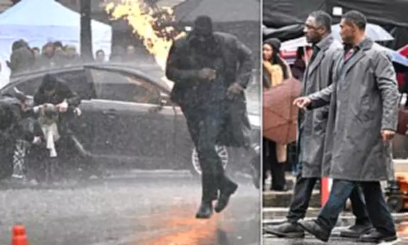 Idris Elba Films Explosive Luther Sequel Scene at St Paul's Cathedral