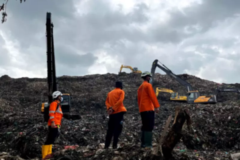 Indonesia's Largest Landfill Collapse Kills Five, Leaves Several Missing After Rain