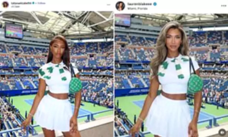 Influencer Accused of Face-Swapping Black Model's US Open Photo in Social Media Scandal