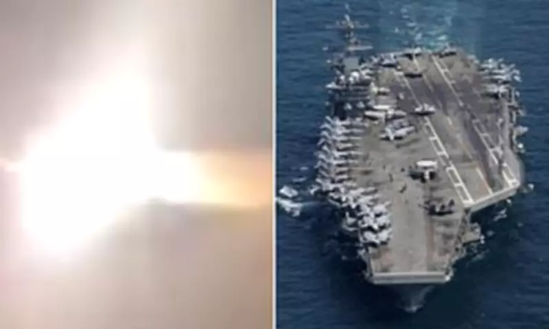 Iran Claims Missile Strike on US Carrier Amid Regional Barrage and Global Tensions