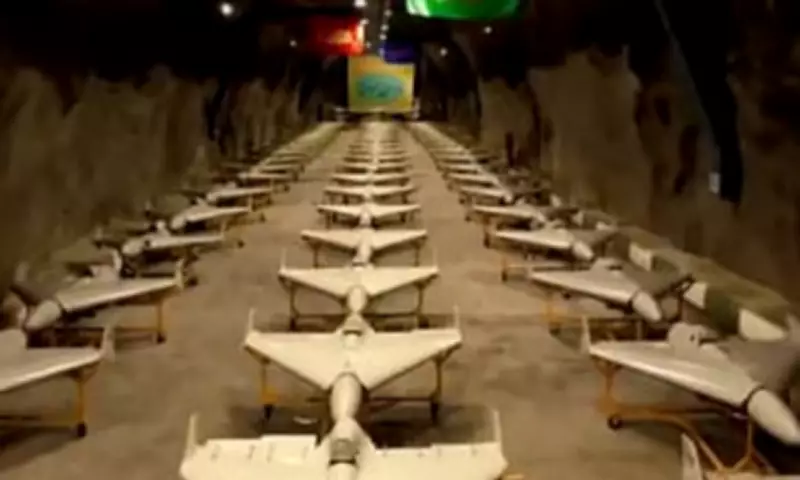 Iran Flaunts Vast Underground Arsenal of Cheap Drones as Allies Face Costly Defence Drain