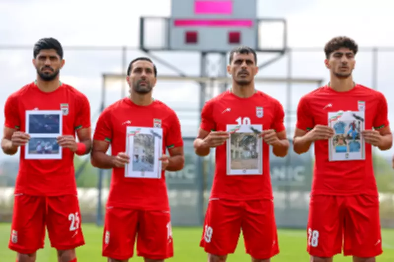 Iran Footballers Honour Alleged Child War Victims in World Cup Warmup