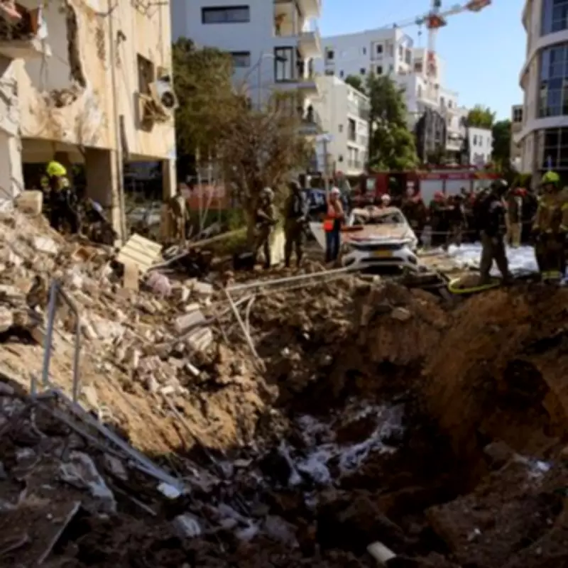 Iran Launches Major Missile Barrage on Israel Amid Trump Peace Talks Claims