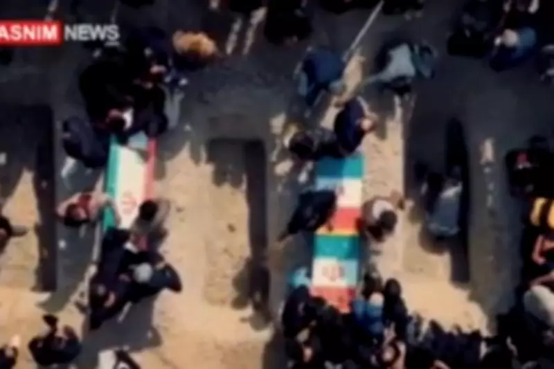 Iran Mourns as Thousands Attend Funerals for School Strike Victims