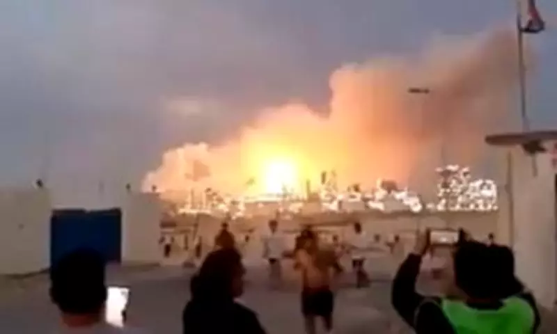 Iranian Drone Attack Ignites Major Fire at Bahrain Oil Refinery Amid Gulf Crisis